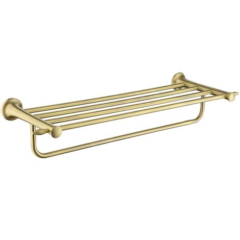 Novaservis Ferro Antica - Tablette avec porte-serviettes, longueur 660 mm, bronze AAI35BR (1/2)