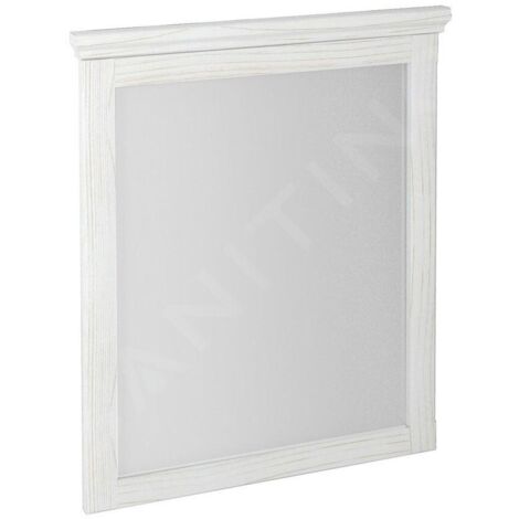 Sapho Cross - Miroir dans un cadre 60x80 cm, blanc antique CR211 (1/3)