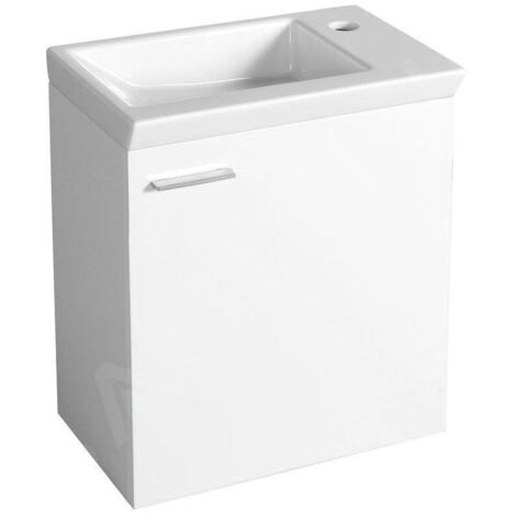Aqualine Zoja - Lavabo suspendu 440x500x235 mm, blanc 51046 (1/2)