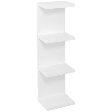 Sapho Riwa - Armoire à étagères ouverte 200x700x150 mm, blanc brillant RIW200-0030 (1/3)