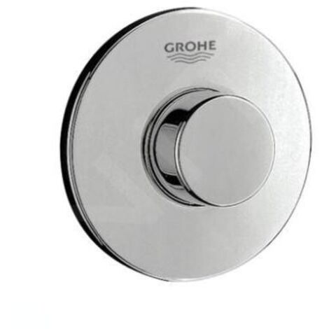 Commande pneumatique chrome GROHE StarLight® – Rosette Ø 100 mm – Tuyau pneumatique 1,50 m – 37060000 (1/3)