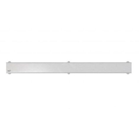 Alca - Grille pour caniveau à douche linéaire 115 cm, inox brillant DESIGN-1150LN (1/3)