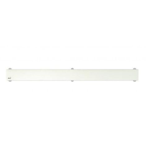Alca - Grille pour caniveau de douche 105 cm, verre/blanc GL1200-1050 (1/3)