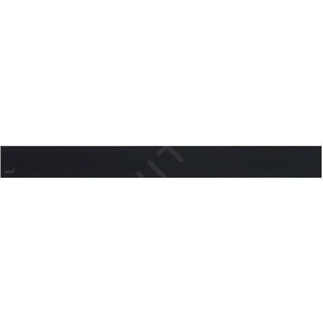 Alca Grilles - Grille pour caniveau de douche linéaire 115 cm, verre/noir GL1204-1150 (1/3)