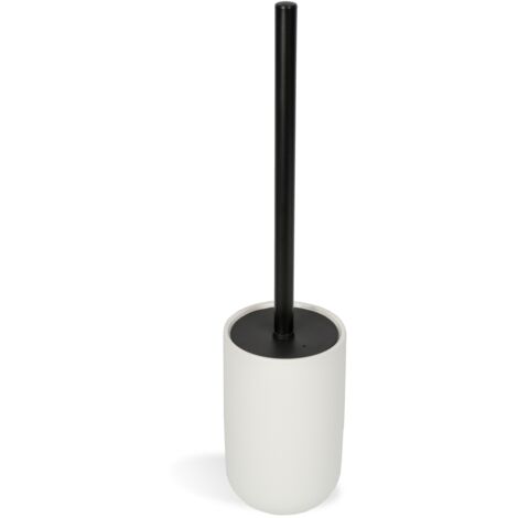 Porte brosse à poser blanc mat en céramique mod. Chloe (1/3)