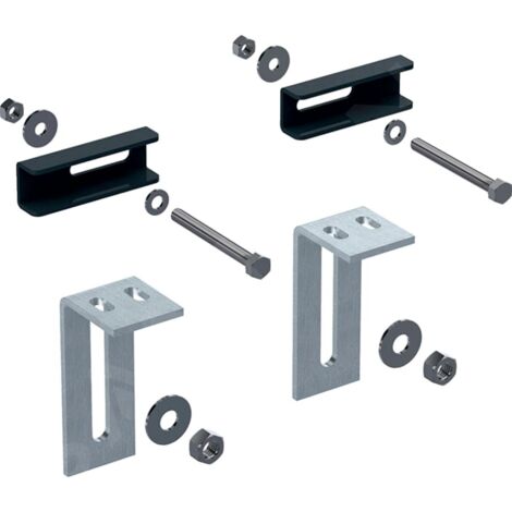 Geberit - Kit de montage pour élément sanitaire Monolith pour WC, destiné à être monté sur la tige filetée existant 131.019.00.1 (1/2)