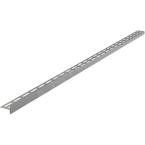 Alcadrain Douchegoten - Barre de mise à niveau du sol 1200 mm, droite, hauteur de l'ourlet 14 mm, tapis en acier inoxydable (1/2)