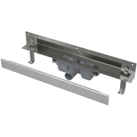 Alca - Système de drainage Spa 105 cm, pour installation dans le mur, acier inoxydable brillant APZ5-EDEN-1050 (1/3)