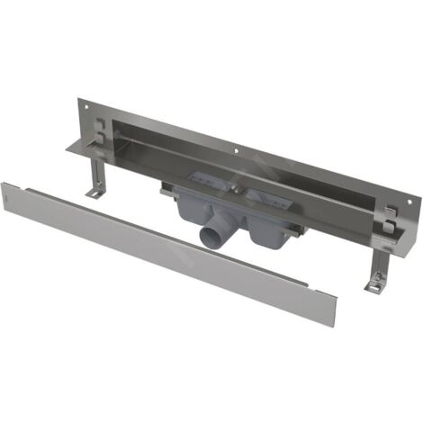 Alca - Système de drainage Spa 105 cm, pour montage mural, mat en acier inoxydable APZ5-SHADE-1050 (1/3)