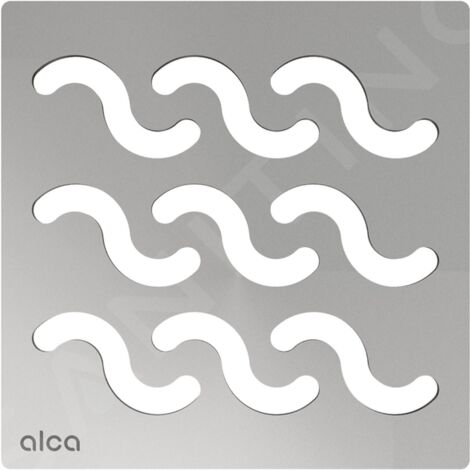 Alca Grilles - Grille 10x10 cm, acier inoxydable MPV002 (1/2)
