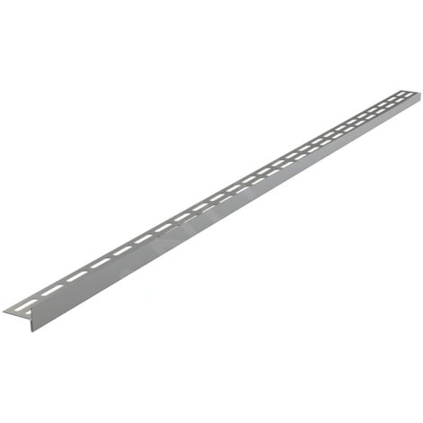 Alcadrain Douchegoten - Barre de mise à niveau du sol 1000 mm, gauche, hauteur de l'ourlet 14 mm, tapis en acier inoxydable (1/2)