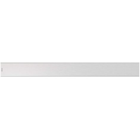 Alcadrain Grilles - Caillebotis pour auge linéaire 55 cm, en acier inoxydable mat DESIGN-550MN (1/2)