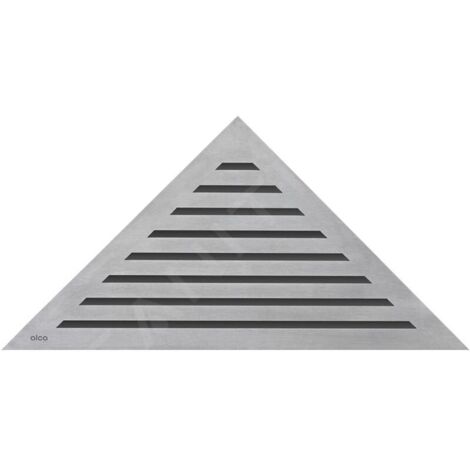 Alcadrain Rost LIFE pour drain de sol d'angle, acier inoxydable mat (1/2)