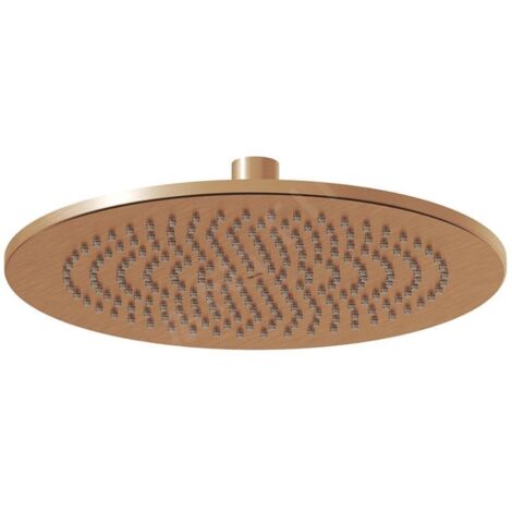 Ravak - Pomme de douche, diamètre 25 cm, or rose brossé X07P711 (1/4)