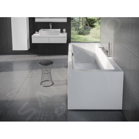 Ravak Panneaux de bain - Panneau latéral pour baignoires, 68 cm, à droite, blanc X000001700 (1/2)