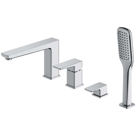 OMNIRES Parma - Mitigeur pour rebord de baignoire, installation 4 trous, chrome PM7432CR (1/2)