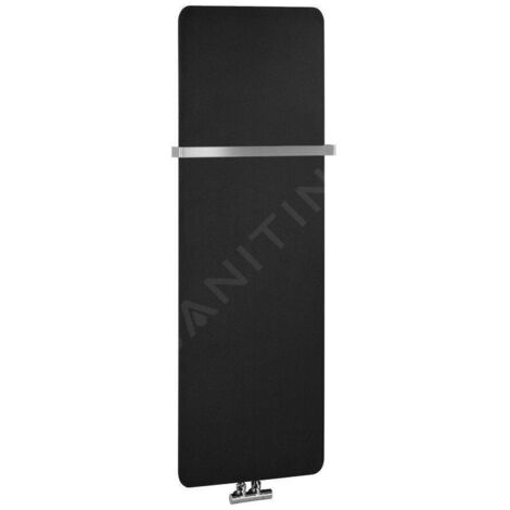 Sapho Chauffage - Corps de chauffe Tabella, 370x1190 mm, 417 W, noir mat MI1139 (1/5)