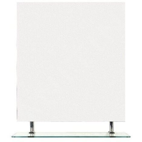 Sapho Wega - Miroir 800x800 mm, avec étagère 60092-8 (1/5)