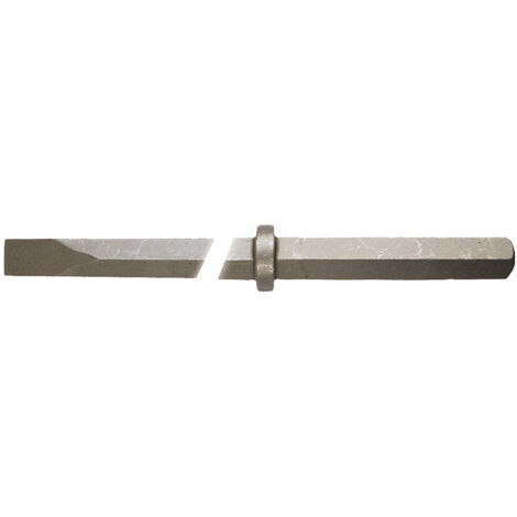 Makita – Burin plat 28 mm pour béton et brique – Longueur 520 mm – Ciseau hexagonal – D17681 (1/4)