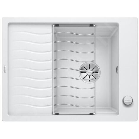 Blanco Elon 45 - Évier en silgranit 650x500 mm, avec accessoires, InFino, blanc 524828