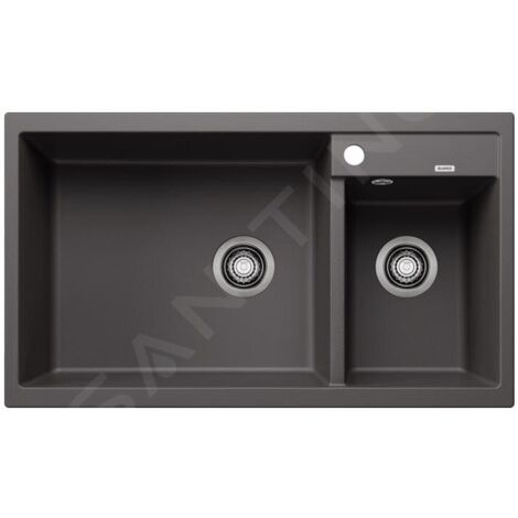 Blanco Metra 9 - Évier en silgranit, 860x500 mm, gris rocher 518886
