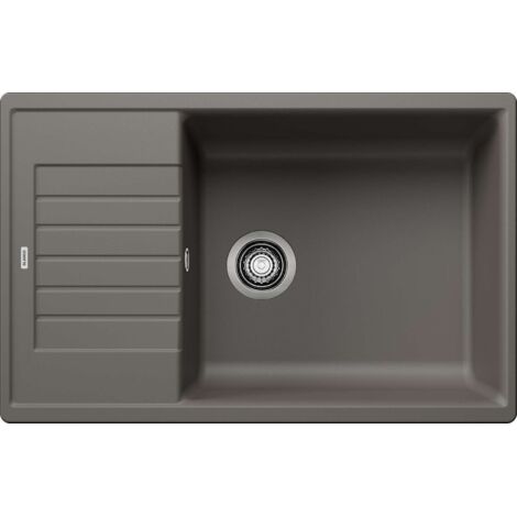 Blanco Zia XL 6 - Évier en silgranit, 78x50 mm, avec commande excentrique, gris volcan 527396 (1/2)