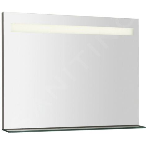 Sapho Breto - Miroir Breto 800x608 mm avec éclairage LED et étagère BT080 (1/5)