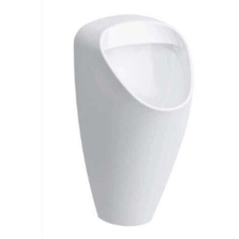 Sanela Urinoirs à capteur - Urinoir Caprino plus Rimless avec rinçage par détection et alimentation intégrée, 230 V AC, blanc SLP 49RZ