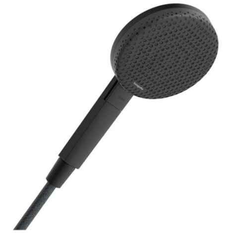 Hansgrohe Raindance Alive Select S - Pommeau de douche, 3 jets, EcoSmart, noir mat 24511670