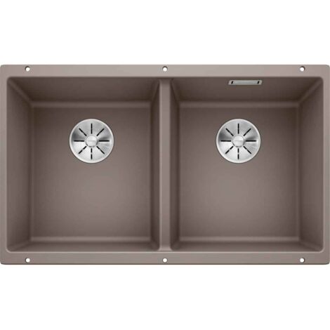Blanco Subline 350/350 - Évier en silgranit, 76x46 cm, tartufo 523581 (1/3)