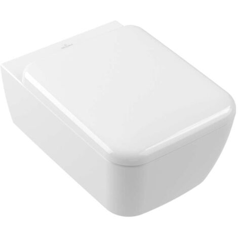 Villeroy & Boch Skyla - WC suspendu avec abattant SoftClosing, TwistFlush, DirectFlush, blanc alpin 4682CL01