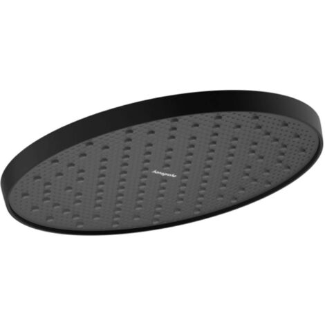 Hansgrohe Activera S - Douche de tête, diamètre 24 cm, EcoSmart, noir mat 28056670