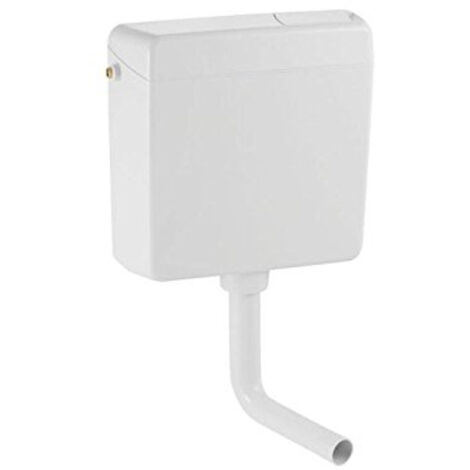Geberit – Réservoir de chasse d'eau AP123 – Rinçage Start/Stop – Alimentation latérale – Isolation contre condensation – Matériau ABS
