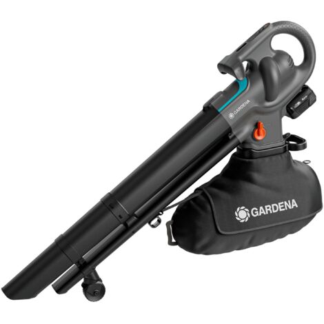 GARDENA Aspirateur souffleur broyeur 3-en-1 PowerJet Collect 18V P4A, Kit prêt à l’emploi (14895-20) (1/5)