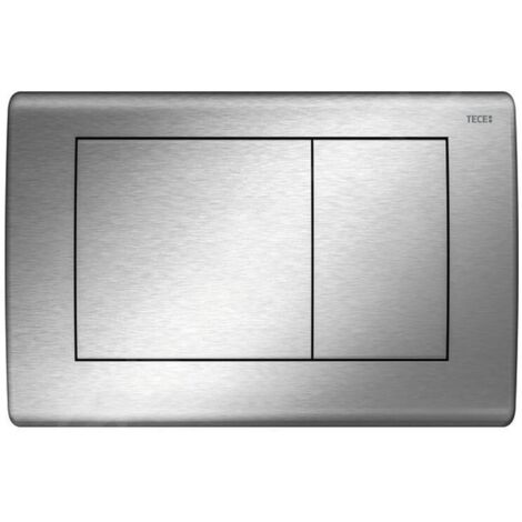 Tece TECEplanus - Commande de chasse d'eau, inox brossé 9240320 (1/3)