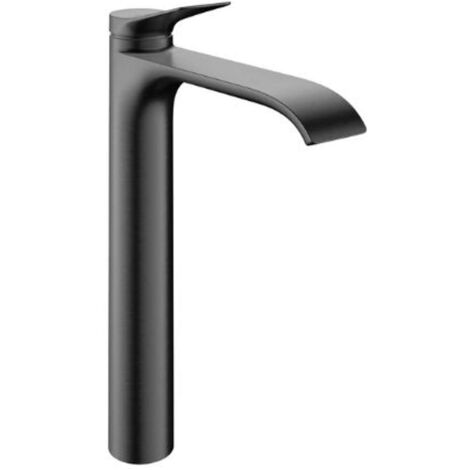 Hansgrohe Vivenis - Mitigeur de lavabo, EcoSmart, CoolStart, chrome noir brossé 75045340