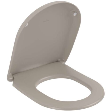 Villeroy & Boch Antao - Abattant de WC, SoftClosing, QuickRelease, Almond 8M67S1AM (1/2)