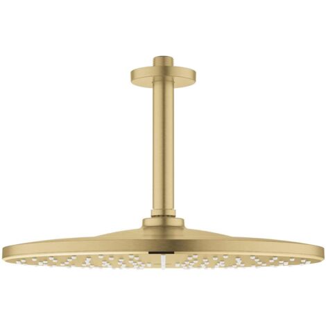 Grohe Rainshower Mono - Douche de tête, diamètre 31 cm, Cool Sunrise brossé 26560GN0 (1/2)
