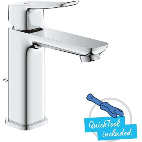 MITIGEUR DE LAVABO AVEC BONDE, CHROME GROHE 1018320000 (1/4)