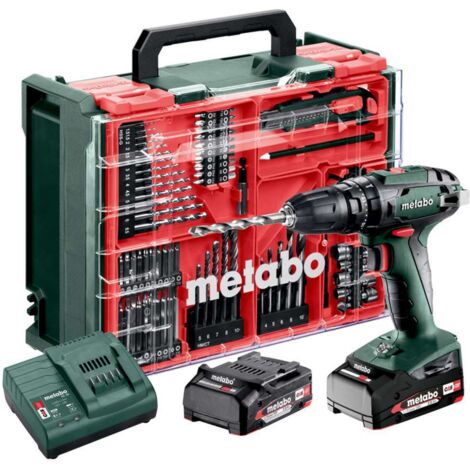 Metabo SB 18 Set 602245710 Clé à chocs sans fil 48 V/DC Nm 18 V Nombre d’accus fournis 2 LiHD brushless, + mallette, + (1/4)