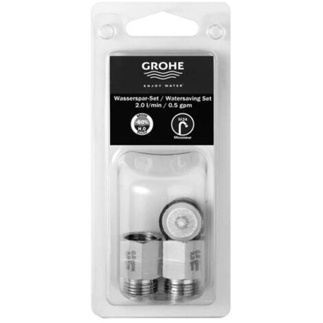 Grohe - Set d’économie d’eau (2 l/min) 48190000 (1/3)