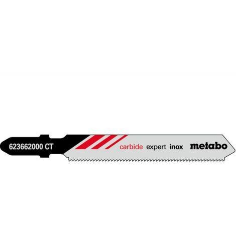 Metabo - Set lames de scie pour acier inoxydable, longueur 57 mm, 3 pièces 623662000 (1/2)