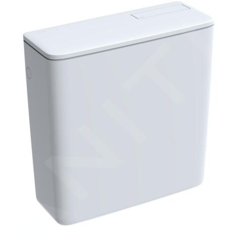 Geberit Accessoires - Réservoir de chasse, alimentation en eau latérale / arrière, blanc alpin 128.000.11.5 (1/3)