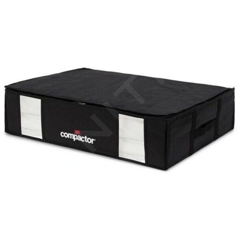 Compactor - Boîte de rangement sous vide avec manchon, 145 l, noir RAN8944