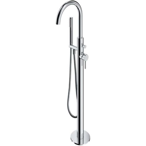 OMNIRES Y - Mitigeur de baignoire pour montage au sol, avec corps d´encastrement, chrome Y1233CR (1/2)