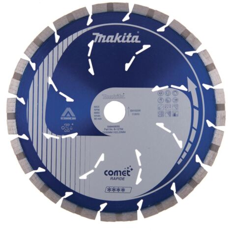 Makita Comet Rapide Disque de coupe diamanté avec trous de refroidissement - 230x22,23 mm (1/5)