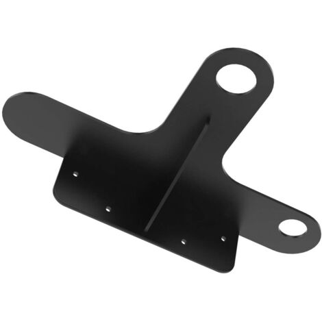Sapho Tetris - Support pour lavabo, trou de robinetterie à droite, noir mat TZ420