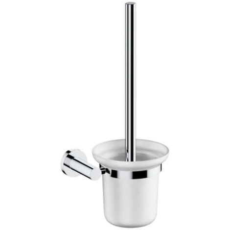 OMNIRES Modern Project - Brosse WC murale avec support, verre laiteux/chrome MP60620CR (1/2)