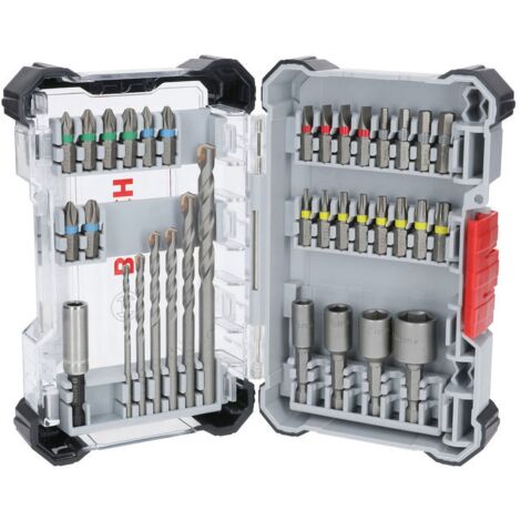 Bosch - Set 35 embouts et clés à douilles 2607017728 (1/5)