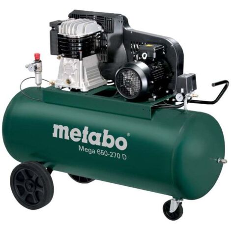 Compresseur Metabo Mega 650-270 D, en carton